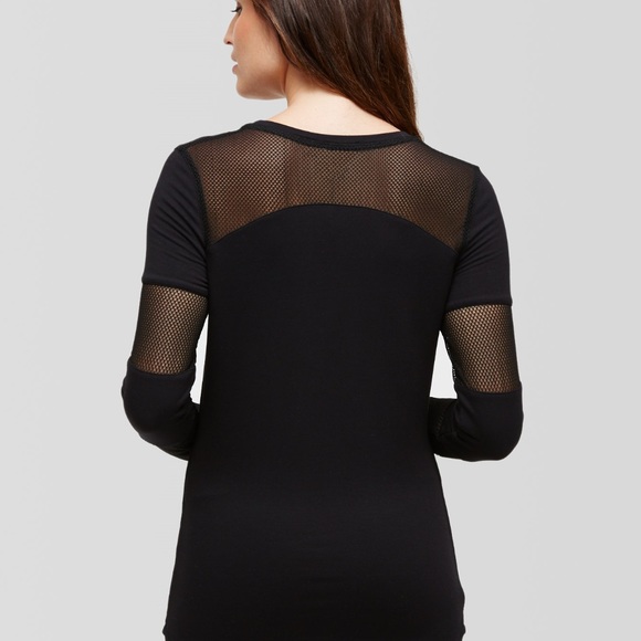 Longsleeve Mesh Top - Picture 2 of 3